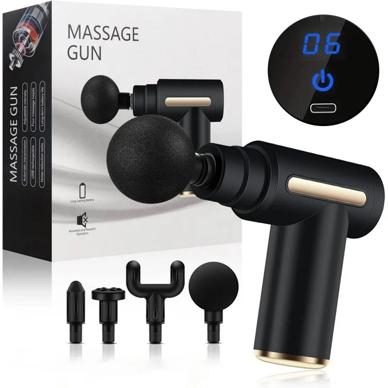 Portabel Massagepistol – Effektiv Lindring och Avkoppling När Som Helst, Var Som Helst