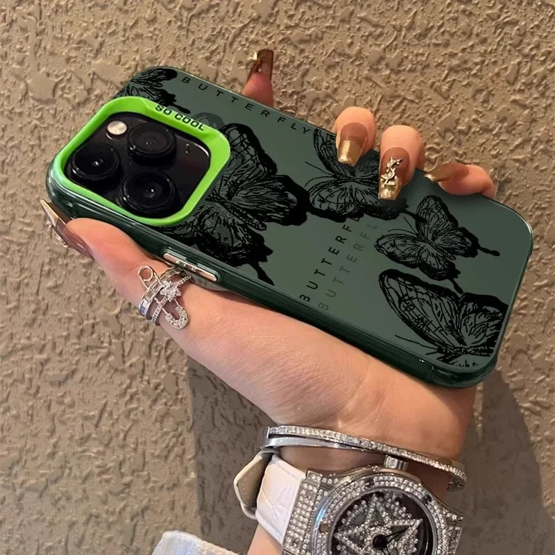 Iphone skal "Retro Butterfly"